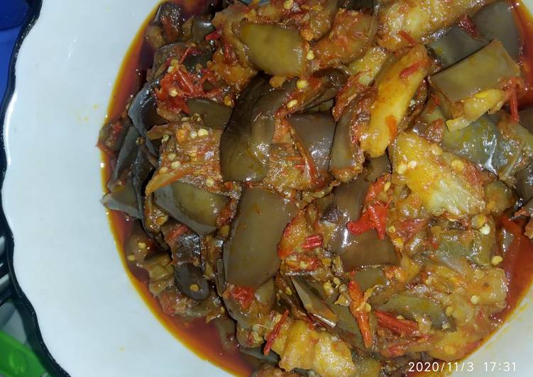 PATUT DICOBA! Resep Rahasia Terong mercon