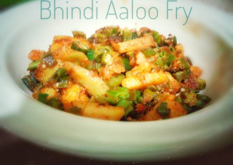 Steps to Prepare Favorite Bhindi Aaloo Fry