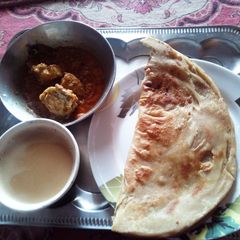 A picture of Desi Breakfast.