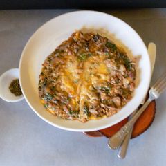 A picture of Fennel Sausage Frittata.