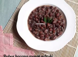 Foto resep Bubur kacang merah adzuki