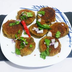 A picture of Yam's kebab.