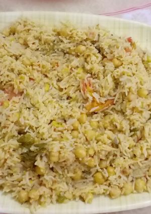 A picture of Yummy Chana Pilaao.