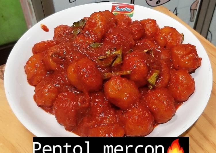 Resep Pentol mercon🔥 yang Bisa Manjain Lidah