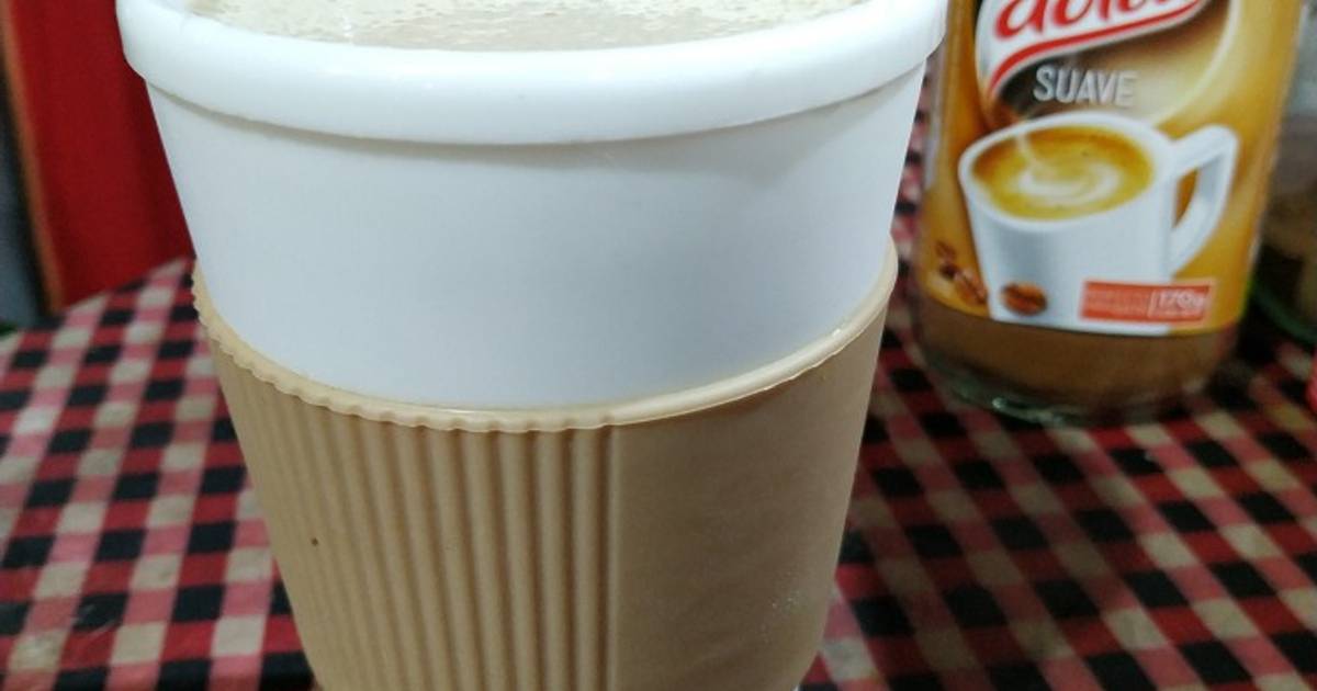Receta cafe helado light