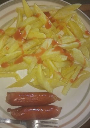 A picture of Fries.