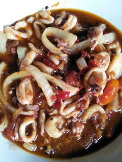 Foto resep Cumi pedas asam manis