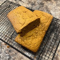 Pumpkin bread A picture of Pumpkin bread.