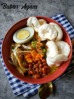 Foto resep Bubur Ayam Kuah Laksa
