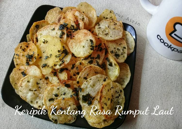 Keripik Kentang Rasa Rumput Laut (Nori)