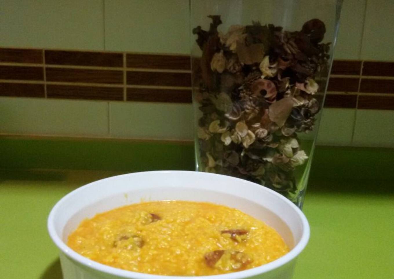 Arroz pobre con thermomix