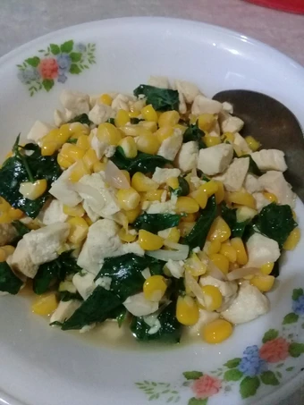 Langkah Gampang Menyiapkan Resep  Oseng Pucuk katu jagung tahu yang Bikin Ngiler, Bikin Ketagihan