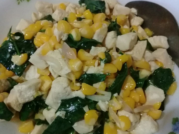 Langkah Gampang Menyiapkan Resep  Oseng Pucuk katu jagung tahu yang Bikin Ngiler, Bikin Ketagihan