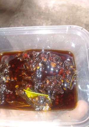 Foto resep Sambal petis madura mercon viral