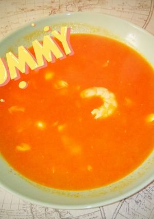 Una foto de Sopa de pescado
