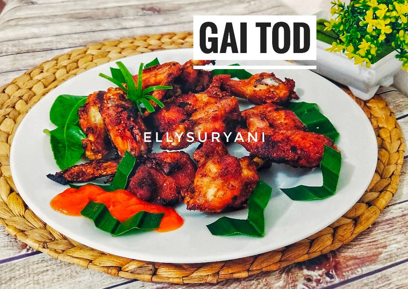 Gai Tod (Thai Fried Chicken) Simple Yummy