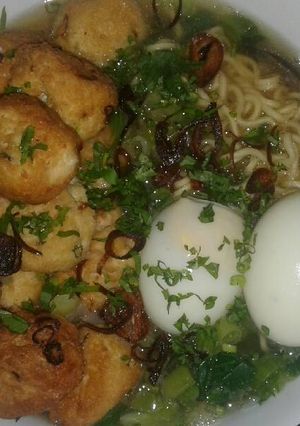 Foto resep Bakso tahu goreng