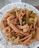 Xá bấu xào chua cay