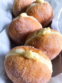 Foto resep Vanilla Custard Cream Donuts