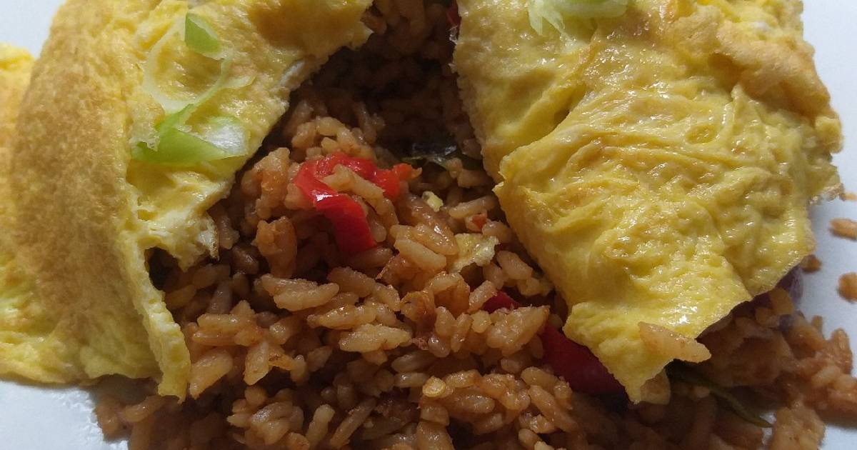 141 resep nasi  goreng selimut telur  enak dan sederhana ala 