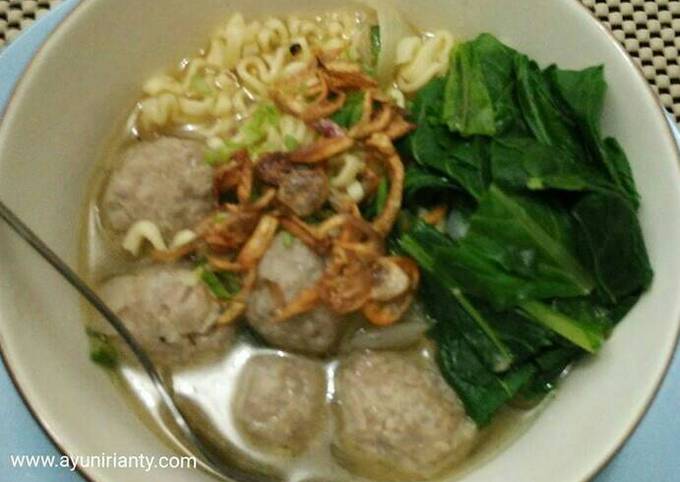 Resep Membuat Pentol Bakso Sapi Dan Kuahnya Oleh Ayuni Rianty Batto