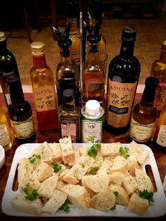 A picture of Mike's Bread - Dipping Oils & Cheese Appetizers.