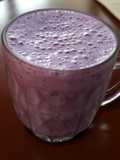 Milkshake de arándanos