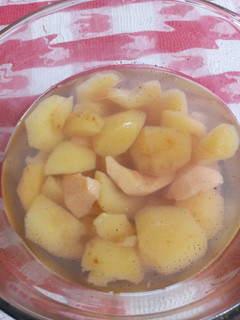 Una foto de Manzanas cocidas 🍎🍎sin azúcar