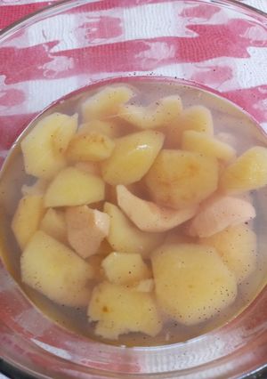 Una foto de Manzanas cocidas 🍎🍎sin azúcar
