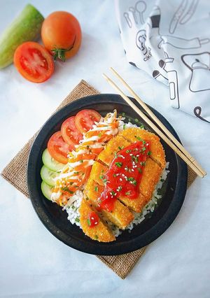 Foto resep Tahu Katsu dan Salad Hokben