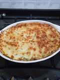 Lasagne porro asparagi e salsiccia