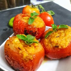 A picture of Stuffed Tomatoes.