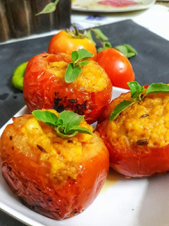 A picture of Stuffed Tomatoes.