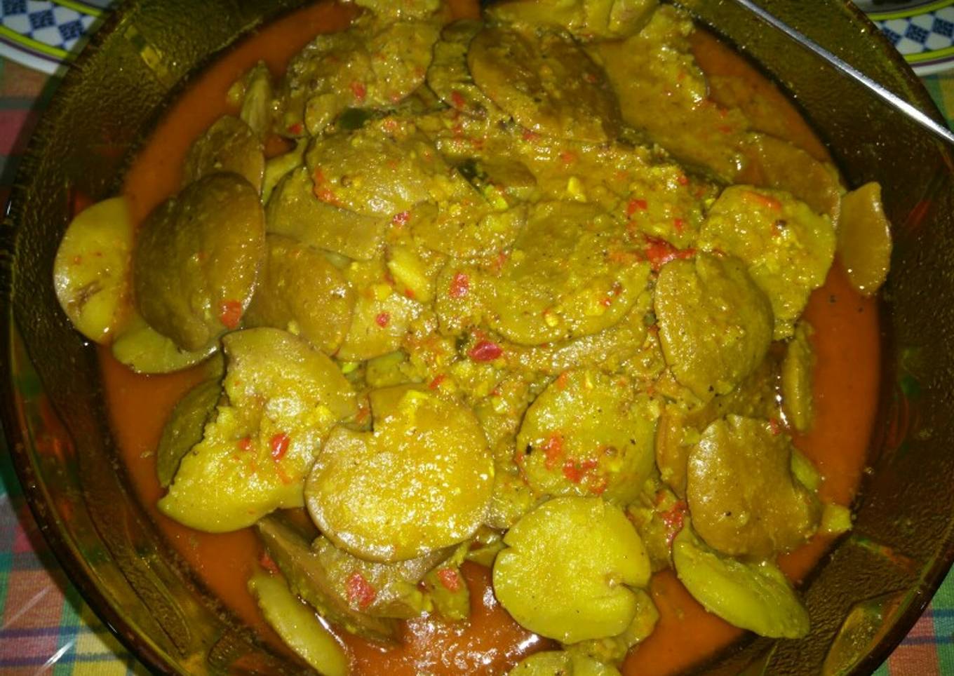 Rendang jengkol ala fery