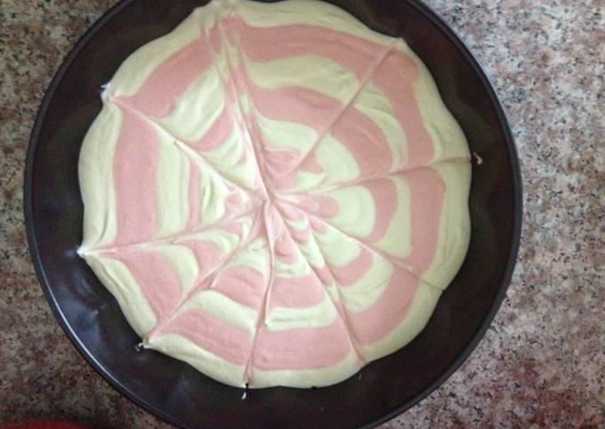 Recipe of Homemade Strawberry Vanilla Flower Cake