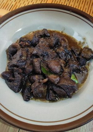 Foto resep Hati ayam masak kecap