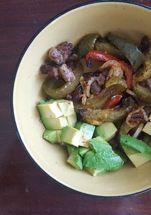 A picture of Chimichurri sauce.