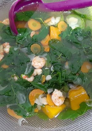 Foto resep Sayur bening ala ala daun katu