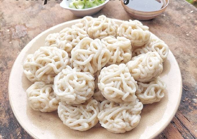 Wajib coba! Cara mudah memasak Pempek Keriting (Versi Piping Bag)  nagih banget