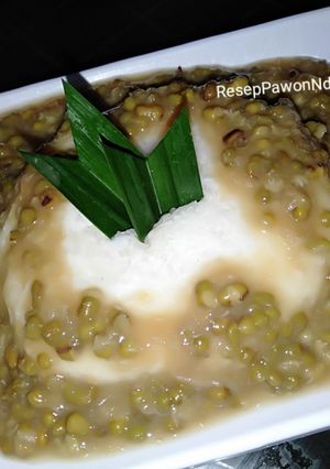 Foto resep Bubur Ketan Rice Cooker Kacang Ijo
