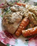 Fugazzas y pollo a la AcademicA