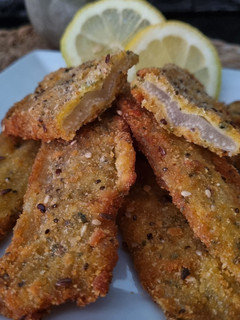 Una foto de MILANESAS DE PENCAS DE ACELGA ❤️