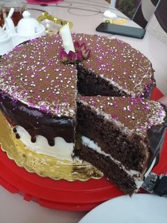 صورة لوصفة كيكة الشوكولاته