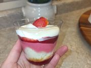 A picture of condensed milk jello