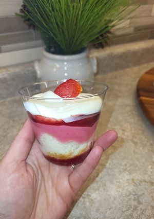 A picture of Best Strawberry Poke Cake.