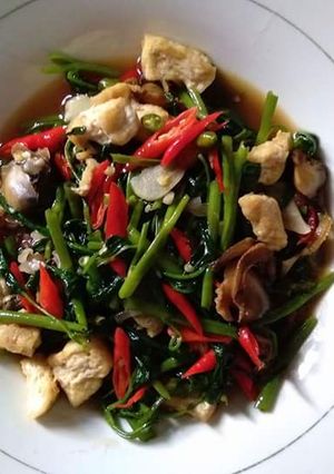 Foto resep Tumis Kangkung Saus Tiram