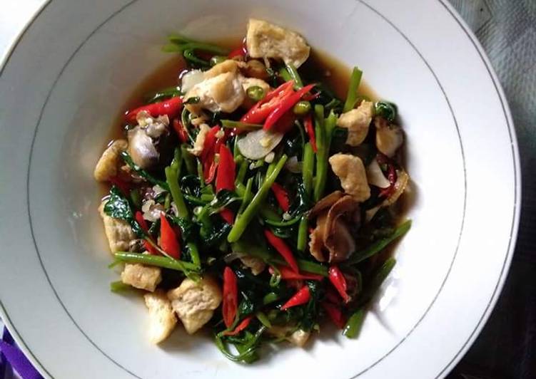 Tumis Kangkung Saus Tiram