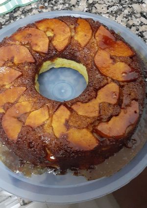 Una foto de Torta de manzana y pera 🍎🍐🍐