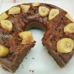 Bolu Kukus Pisang Coklat রেসিপির প্রধান ছবি