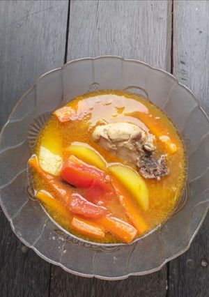 Foto resep Semur Ayam Kentang Wortel Berempah